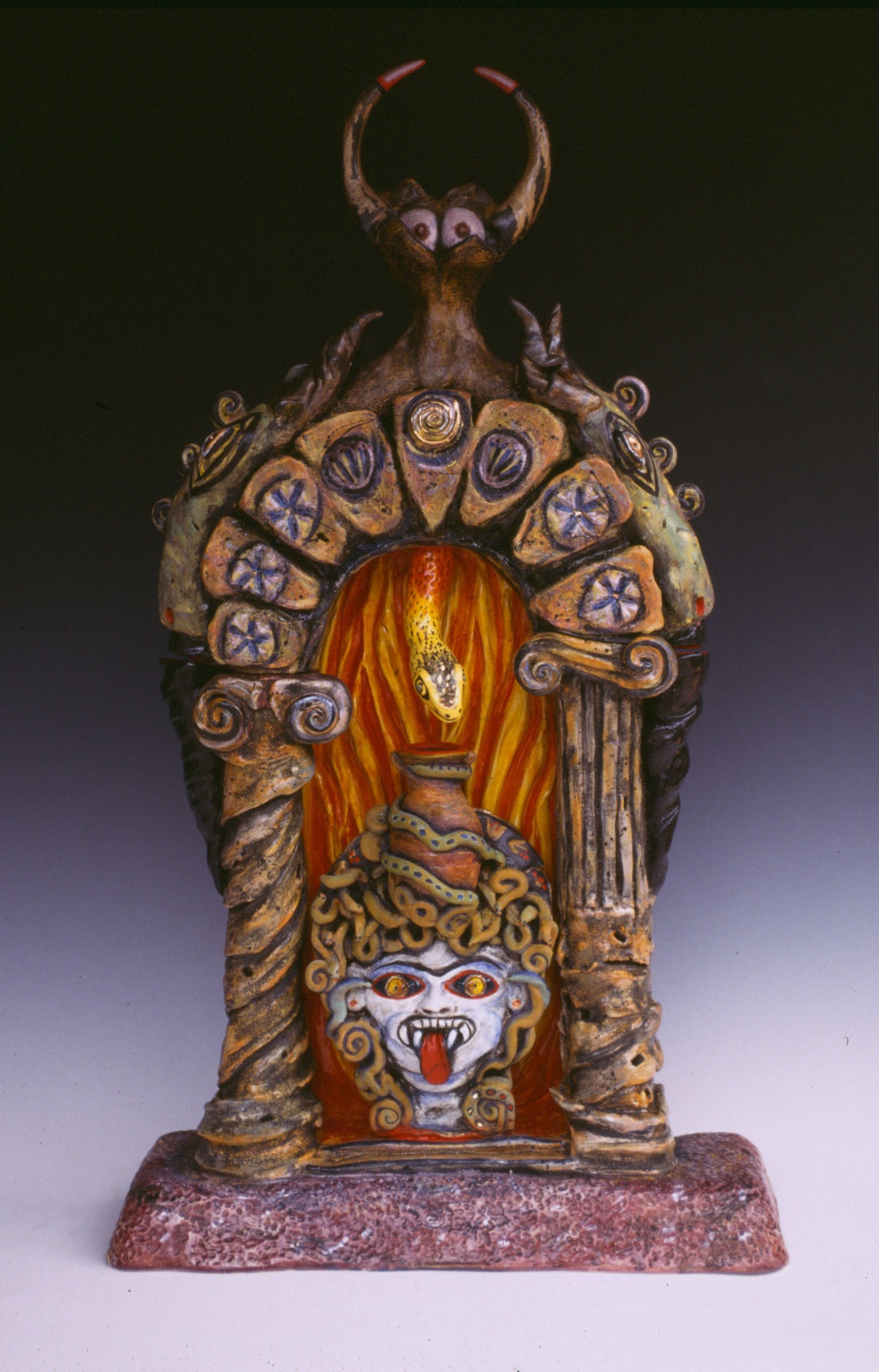 Gorgon Medusa as a Kiln Goddess