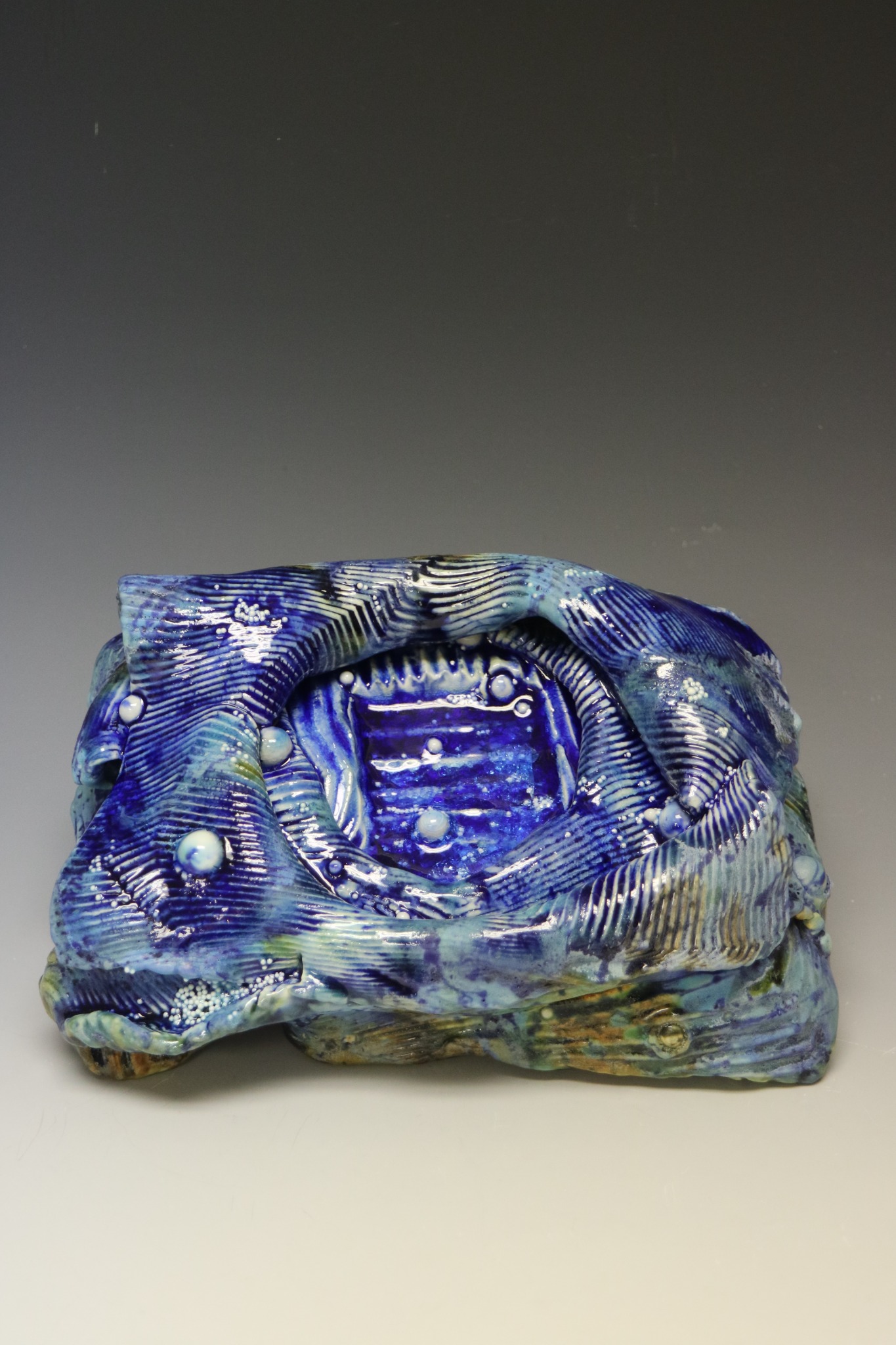 Layered Blue Tray Pool