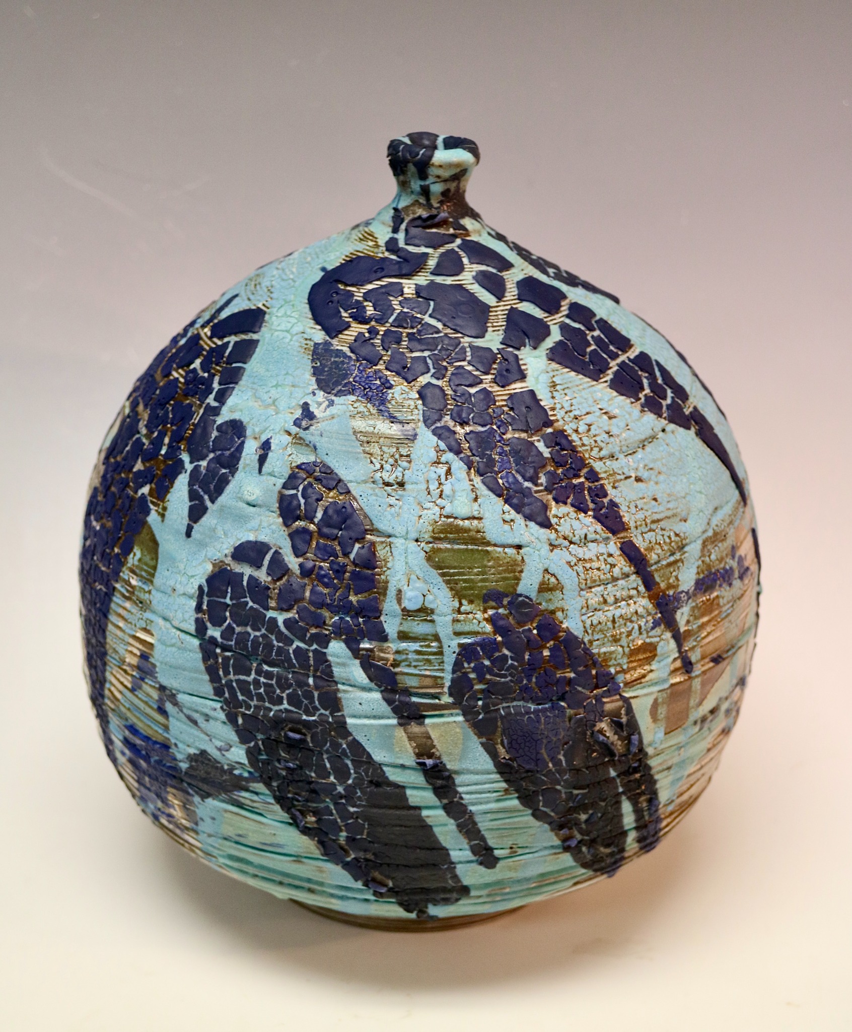 Rare Earth Splashes Pot