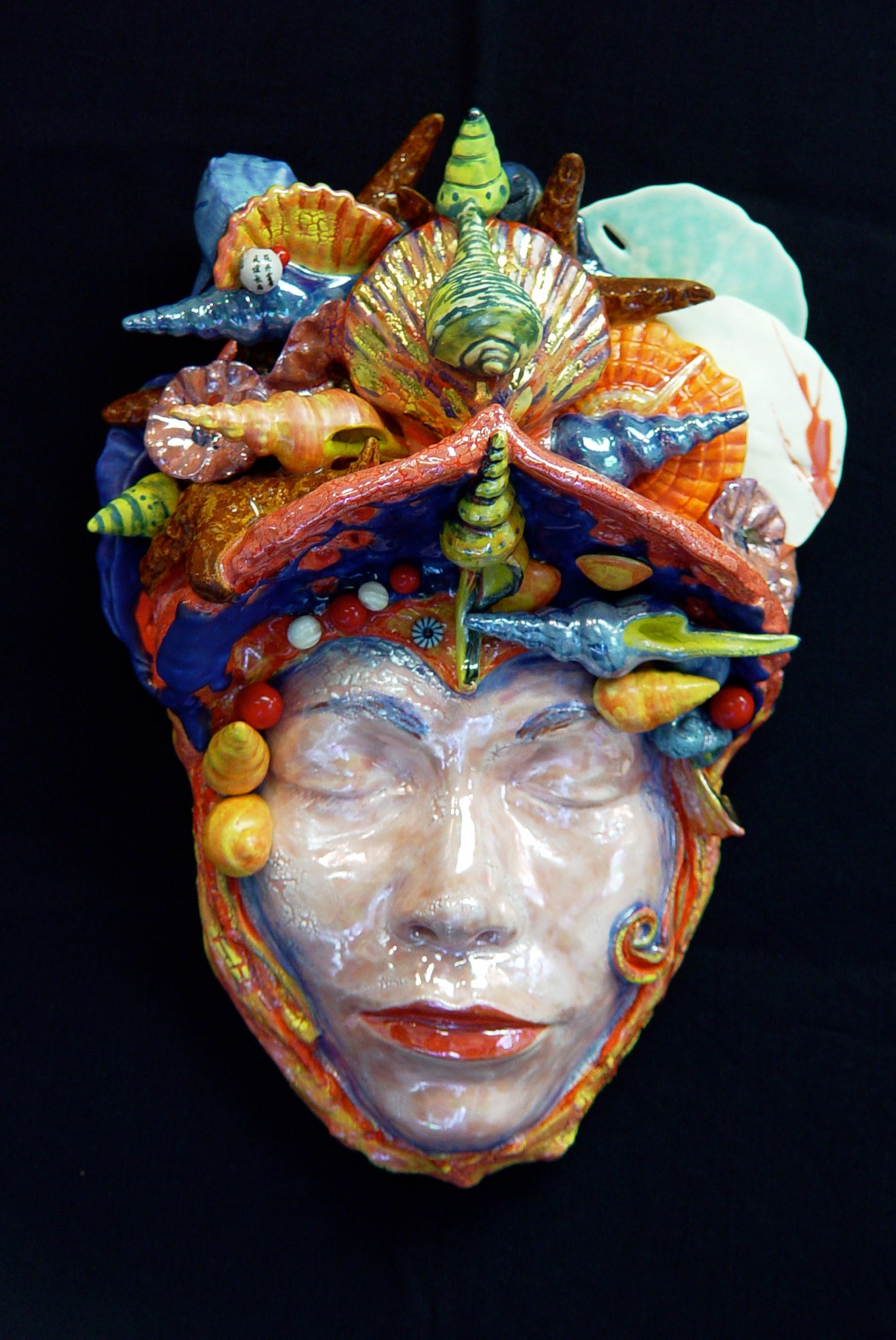 Retro Sea Maiden (Self-Portrait)