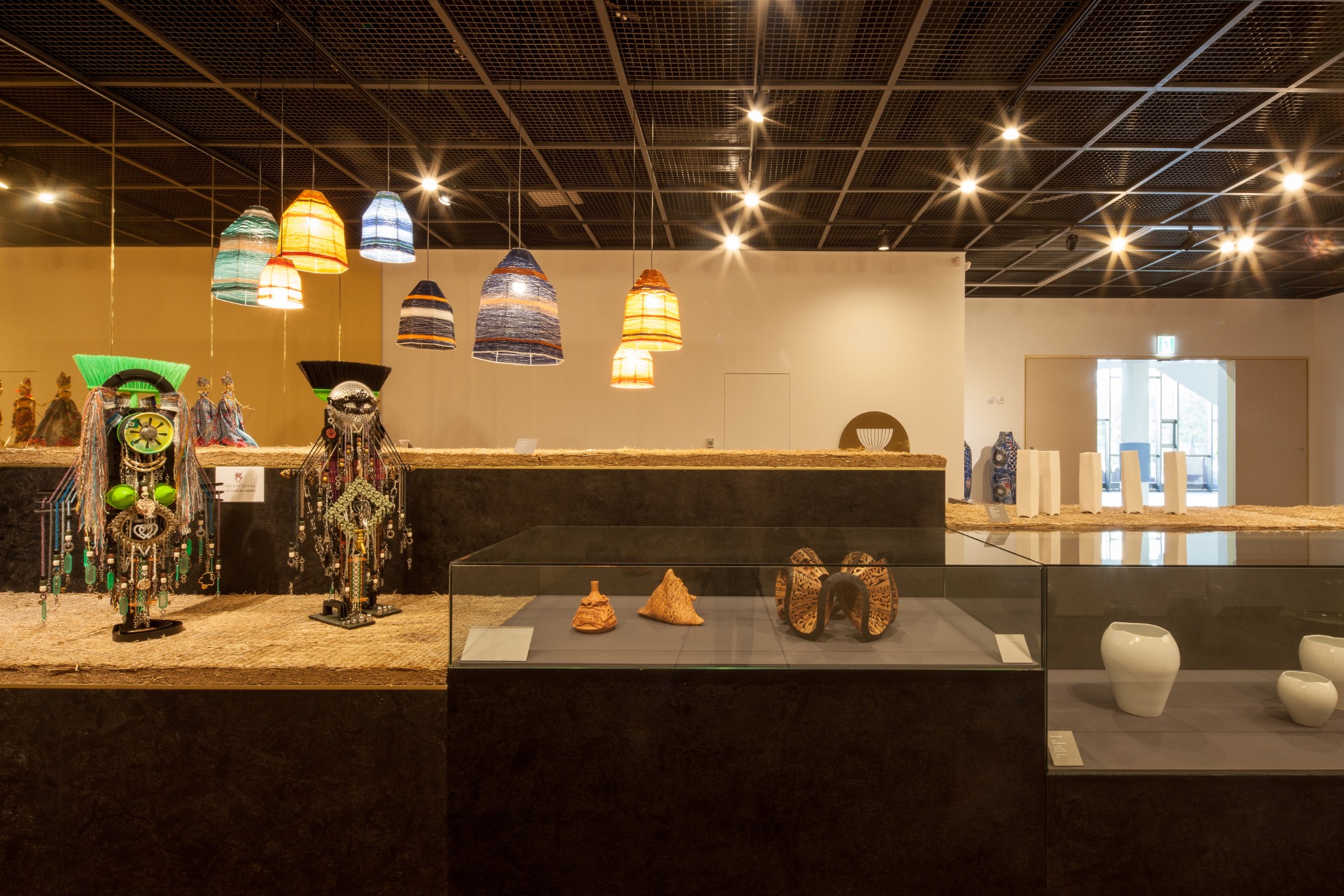 Wider installation view of ASEAN Crafts at the 2019 Cheongju Craft Biennale