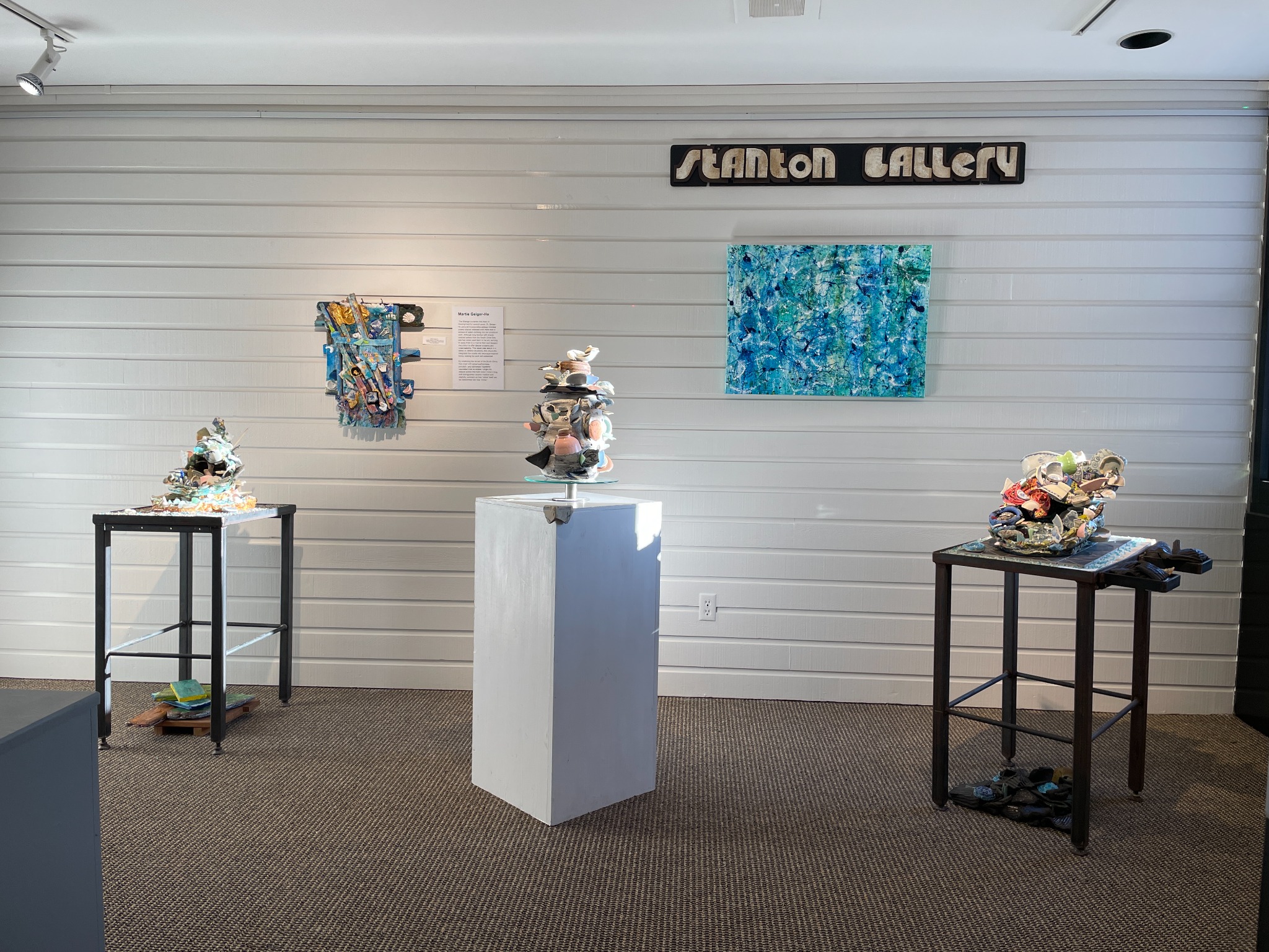 Gallery installation view.