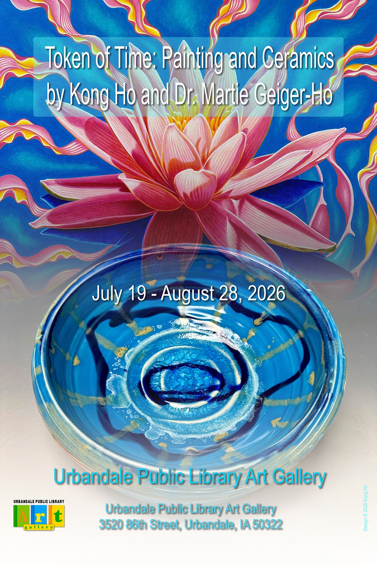 Token of Time exhibition poster.