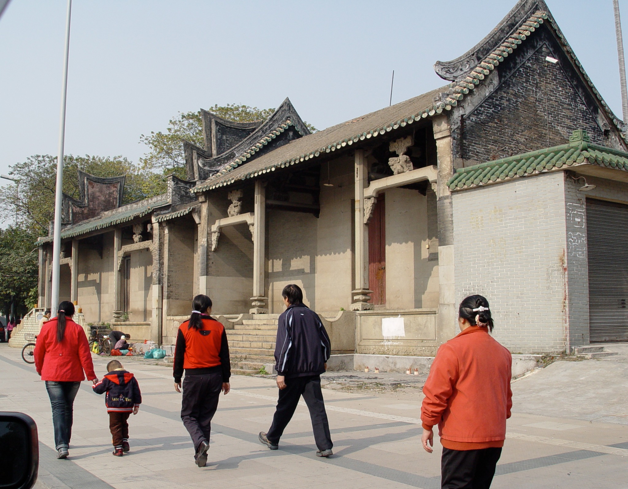 Ancient Taoshi Zumiao pottery master god temple.